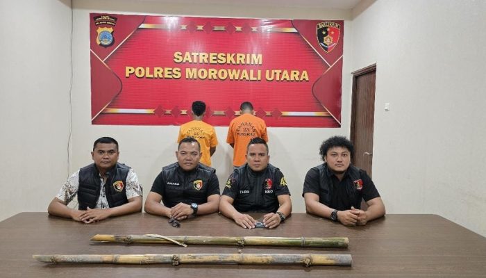 Polres Morowali Utara, Kembali Amankan Dua Pelaku Bentrok Warga Bimor Jaya Vs Keuno
