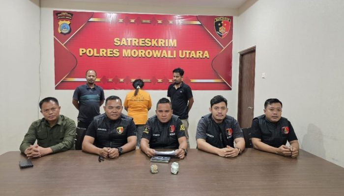 Setelah Melaksanakan Pengembangan dan Pemeriksaan Intensif, Satreskrim Polres Morut Tetapkan EB Sebagai Tersangka