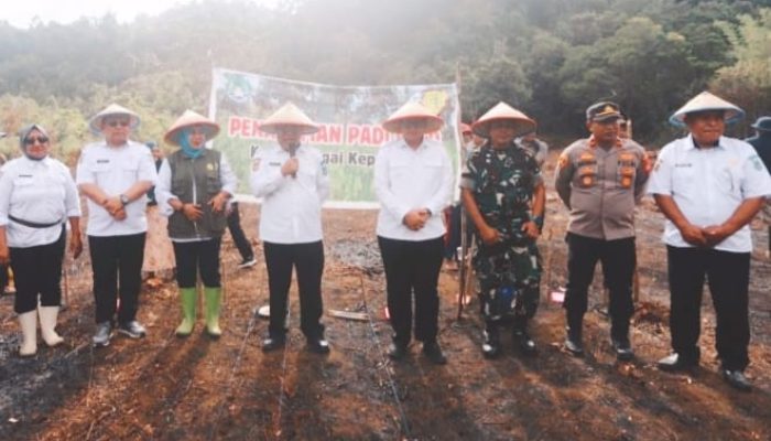 Bupati Bangkep Luncurkan Tiga Program Strategis Ketahanan Pangan di Sektor Pertanian, Peternakan, dan Perikanan