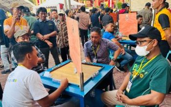Semarak Bhayangkara Open Tournamen Domino Kapolda Cup Resmi Dibuka, Ribuan Peserta Adu Strategi