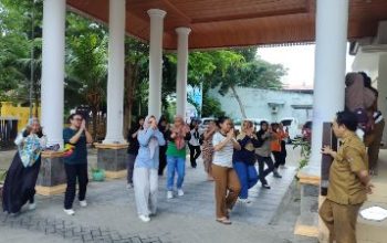 Regu Gerak Jalan Dispar Banggai, Fokus Latihan Jelang HUT RI ke-80
