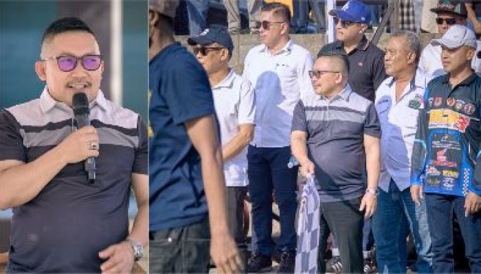 Bupati Banggai, Resmi Buka Banggai Cup Prix 3 di Sirkuit Adipura