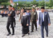 Peringatan dan doa syukuran momen HUT Bhayangkara ke 79 di Tojo Una Una