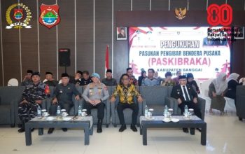 Ketua DPRD Banggai, Hadiri Pengukuhan Paskibraka 2025