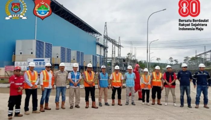 Komisi III DPRD Banggai Tinjau Perkembangan Pembangunan PLTMG 40 MW, di Kecamatan Batui dan Batui Selatan
