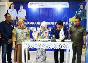 Tingkatkan Layanan SP2D Pemda Tojo Una-Una lakukan Pendatangan PKS dengan  Bank Sulteng