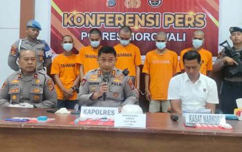 Kurang Dari Dua Pekan Menjabat, Kapolres Morowali Ungkap Penyelundupan Sabu 1 Kg