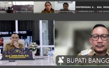Gubernur Sulteng Gelar Rapat Virtual, Bahas Kuota dan Distribusi LPG  