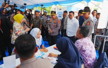Kapolri Hadiri Kick Off GPM Serentak se-Indonesia, 2.424 Ton Beras SPHP Disalurkan ke Masyarakat Hari Ini