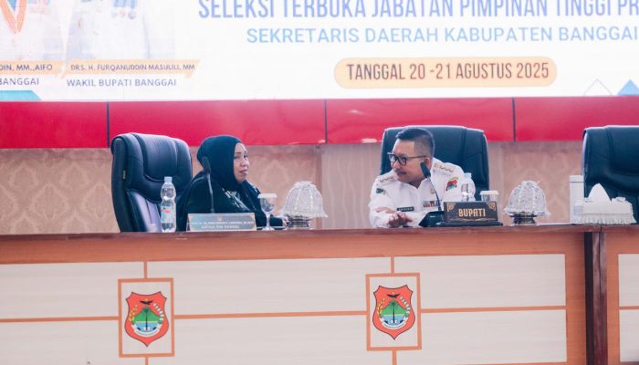 Seleksi Terbuka Sekda Banggai Masuki Tahapan Tes Penulisan, Pemaparan Makalah, dan Wawancara