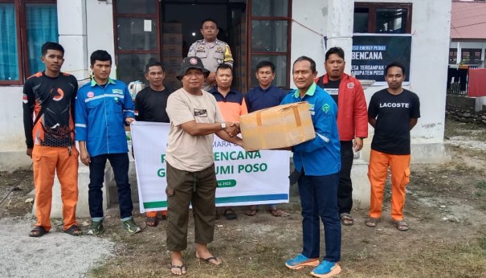 PT Panca Amara Utama, Salurkan Bantuan Kemanusiaan Untuk Korban Gempa Poso