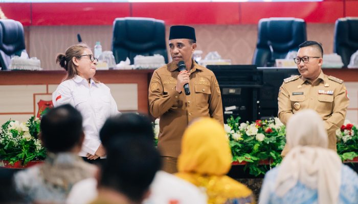 Gubernur Anwar Hafid, Buka Rapat Satgas PKA Sulteng di Kabupaten Banggai