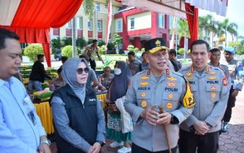 Menjaga Stabilitas Harga, Polda Sulteng dan Bulog Gelar Gerakan Pangan Murah