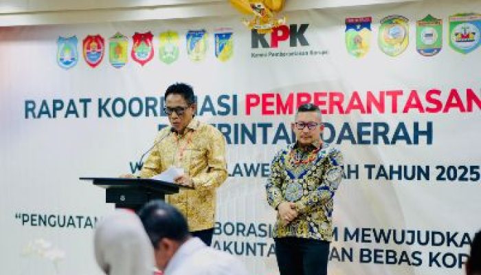 Ketua DPRD Banggai Hadiri Rakor Pemberantasan Korupsi Dengan KPK, Pemerintah Daerah Wilayah Sulawesi Tengah 2025