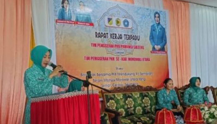 PKK Sulteng, Dorong Sinergi dan Inovasi Menuju Morowali Utara Sehat, Cerdas, dan Sejahtera