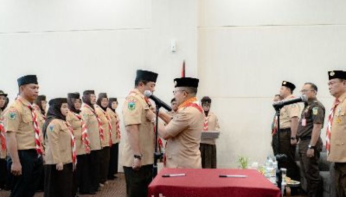 Bupati Banggai, Lantik Pengurus Kwarcab Pramuka Periode 2024-2029