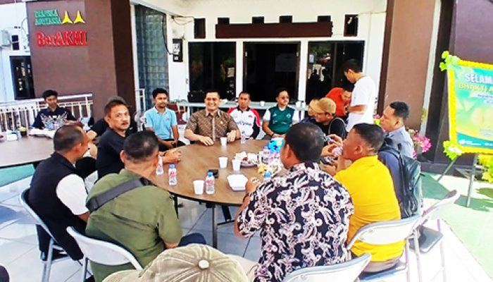 Audensi Wartawan dan Kajari Tojo Una Una