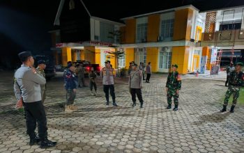 Patroli Gabungan TNI Polri dan Pol PP, Pastikan Morowali Utara Aman