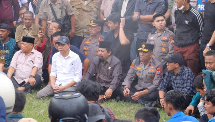 Aspirasi Berlangsung Damai, Wakapolda Sulteng : Palu Dapat Jadi Contoh