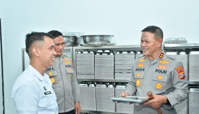 Kapolda Tinjau SPPG Polda Sulteng, Pastikan Dukungan Program MBG