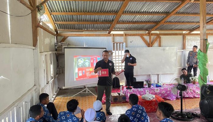 Satresnarkoba Polres Morowali Utara, Laksanakan Sosialisasi dan Penyuluhan Bahaya Narkoba ke Sekolah-sekolah