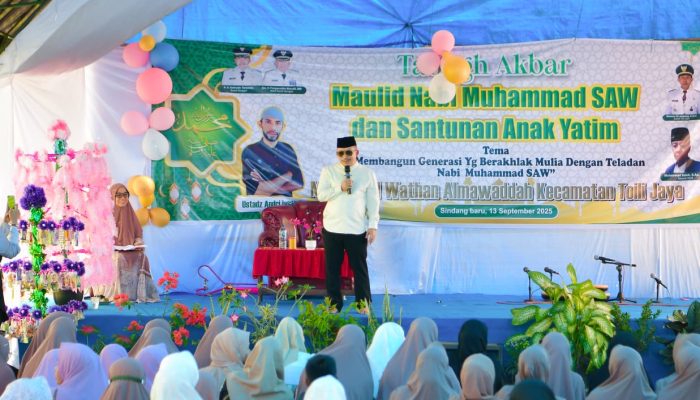 Hadiri Majelis Ta’lim di Kecamatan Toili Jaya, Bupati Banggai Tekankan Peran Orang Tua Terhadap Anak