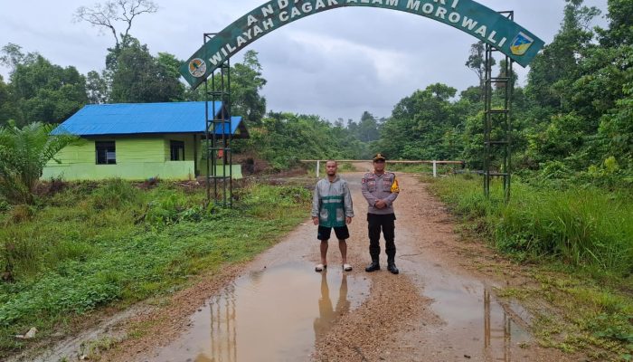 Polsek Bungku Utara, Melaksanakan Patroli di Kawasan Cagar Alam Desa Taronggo