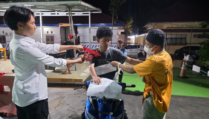 Satreskrim Polres Morowali Utara Gelar Rekonstruksi Pembunuhan di Desa Koromatantu, 31 Adegan Diperagakan