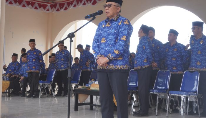 Wakil Bupati Banggai Pimpin Langsung Apel Bersama ASN Dan Tenaga Honorer, Lingkup Pemerintah Daerah Kabupaten Banggai