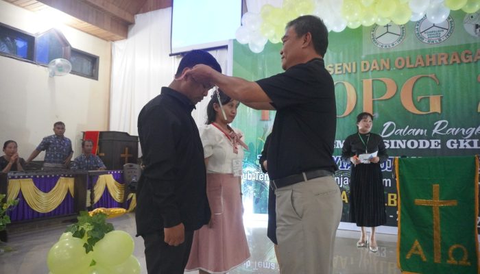 Sekda Banggai, Tutup Pesta Seni dan Olahraga Pemuda Gereja (PSOPG) Sinode GKLB