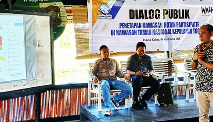 Kolaborasi Walhi dan Yayasan Toloka Gelar Dialog Publik Penetapan Kawasan Hutan Partisipatif dikawasan Kepulauan Togean