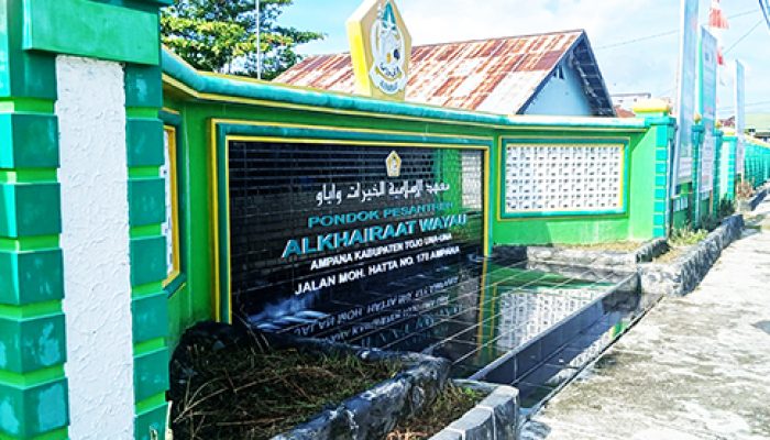 Rutin Disasar Air banjir dimusim penghujan Madrasah Tsanawiyah Pondok Pesanteran Alkhairat Wayau Tojo Una Una butuh perhatian pihak terkait