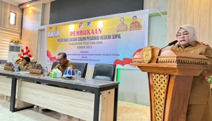PEMDA TOJO UNA UNA MENEYELENGGARAKAN LATSAR PNS  TAHUN 2025