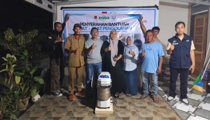 Dorong Ekonomi Pesisir, PT PAU Beri Dukungan Fasilitas Kepada Lima POKLAHSAR Hasil Laut di Banggai