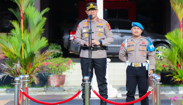 Kapolres Banggai Ingatkan Anggotanya, Hindari Perilaku Hedonis