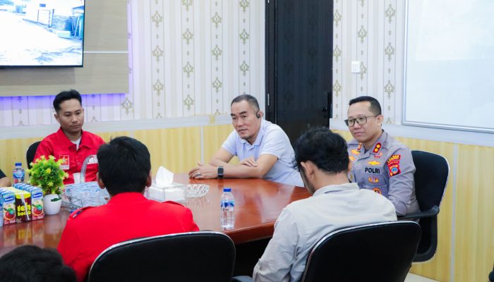 Kapolres AKBP Putu Terima Silahturahmi Mahasiswa Kabupaten Banggai, Sinergi Untuk Kamtibmas