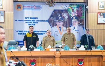Rakor TKPKD 2025, Bupati Amirudin : Angka Kemiskinan Banggai Terendah Se-Kabupaten di Sulawesi Tengah