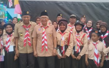 Wabup Furqanuddin Buka Secara Resmi Perkemahan Singkabotan Kwartir Ranting Pagimana Tahun 2025