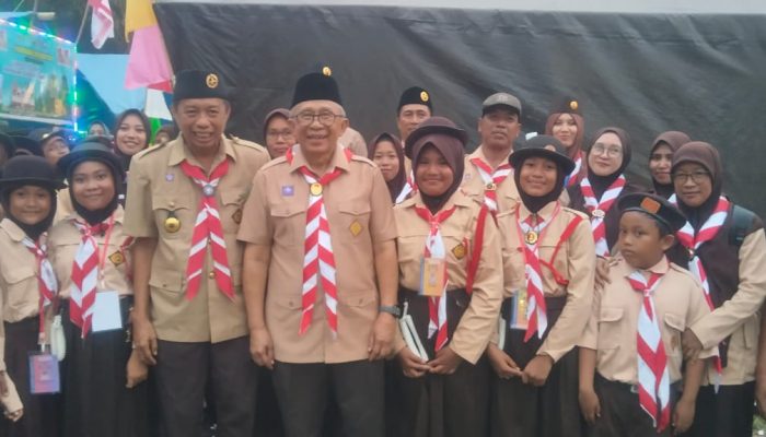 Wabup Furqanuddin Buka Secara Resmi Perkemahan Singkabotan Kwartir Ranting Pagimana Tahun 2025