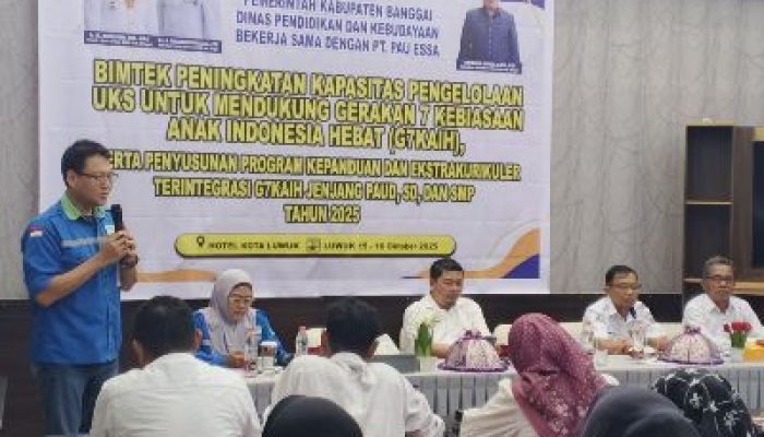 PT. Panca Amara Utama, Dorong Sekolah di Banggai Terapkan 7 Kebiasaan Anak Indonesia Hebat Lewat Program G7KAIH