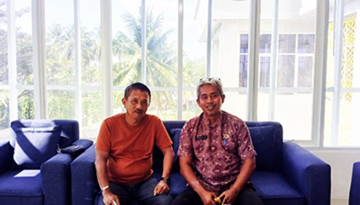 Ketika Menerima Undangan Ngopi Siang Kadis Perpustakaan dan Kearsipan Daerah Tojo Una Una