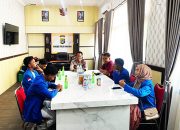 Kapolres Tojo Una Una Menerima Kunjungan Serta Menyambut Baik Rencana Kegiatan Pengurus  PMII Cabang Tojo Una Una
