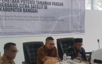 Bupati Banggai Amirudin, Buka Seminar Akhir Pemetaan Potensi Tanaman Pangan Berbasis Citra Satelit