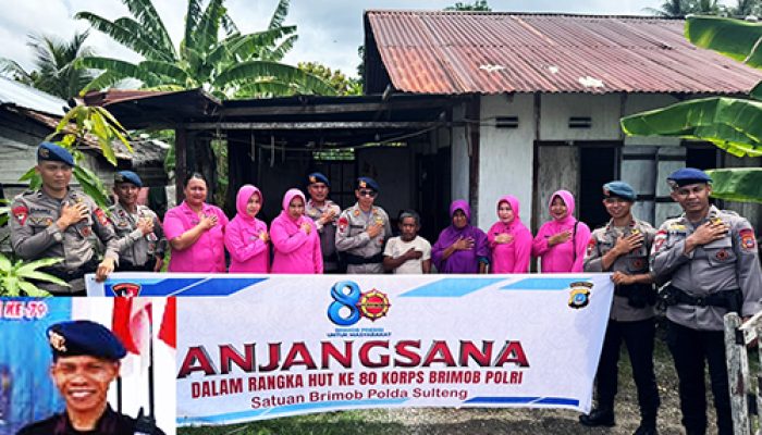 Sejumlah Agenda Kegiatan digelar Kompi 3 Batalyon B pelopor Tojo Una Una Dalam Rangka  Peringatan HUT BRIMOB KE 80