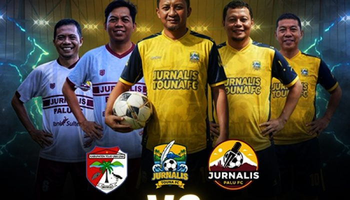 Jalin Kebersamaan Jurnalis Palu FC dan Pemda Touna  Perkuat Sinergi Informasi