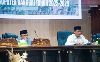 Ketua DPRD Banggai Pimpin Rapat Paripurna Bahas Raperda RPJMD 2025–2029