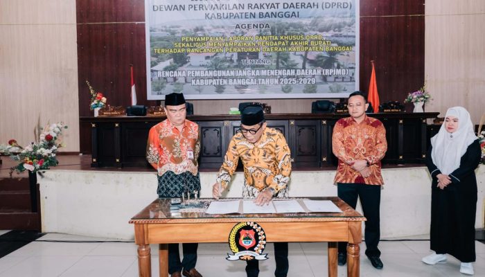 DPRD Banggai Sepakati Rancangan Akhir RPJMD Tahun 2025-2029
