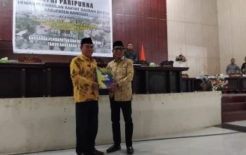 DPRD Banggai Gelar Paripurna Penyampaian Nota Keuangan APBD 2026, Pendapatan Dipatok 2,57 Triliun