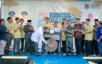 Festival Pemuda Banggai 2025 Resmi Dibuka, Dispora Ajak Pemuda Berkarya dan Berdaya Saing