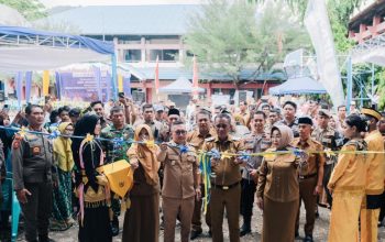 Gubernur Sulteng Anwar Hafid, Resmikan Gedung Baru SMKN 1 Luwuk
